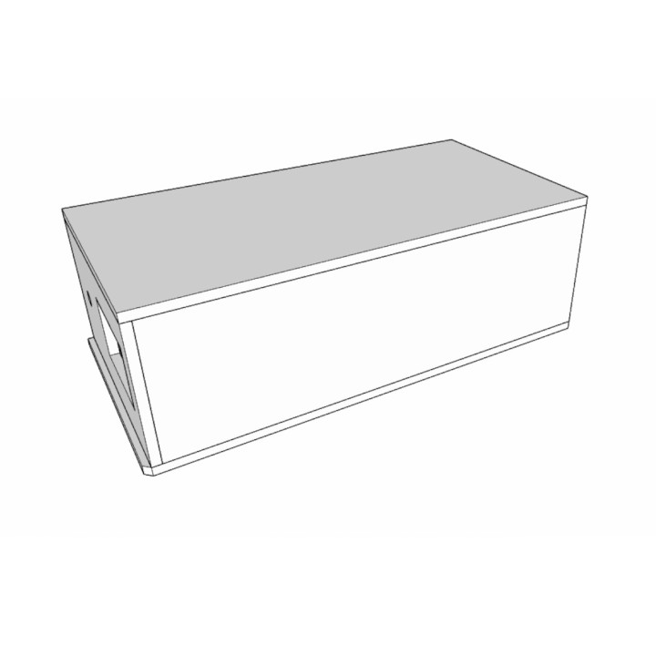 Caisson d'extraction amovible pour cabine fumeurs SYCLOP 50X