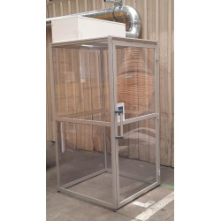 SYCLOP 503 la cabine conforme pour 3 fumeurs maxi facile à vivre