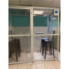 Exemple de cabine fumeurs SYCLOP 506 dans un hôtel