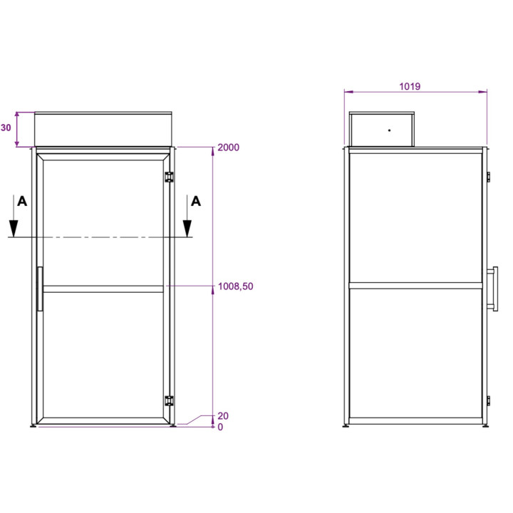 SYCLOP 506 la cabine conforme pour 6 fumeurs maxi facile à vivre