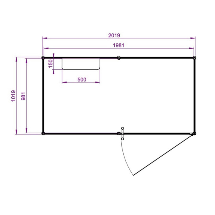 SYCLOP 506 la cabine conforme pour 6 fumeurs maxi facile à vivre