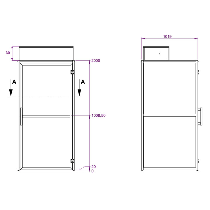 SYCLOP 509 la cabine conforme pour 9 fumeurs maxi facile à vivre
