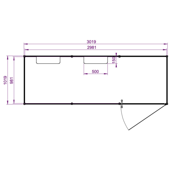 SYCLOP 509 la cabine conforme pour 9 fumeurs maxi facile à vivre