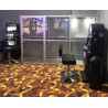 Exemple de cabine fumeurs SYCLOP 509 dans un casino
