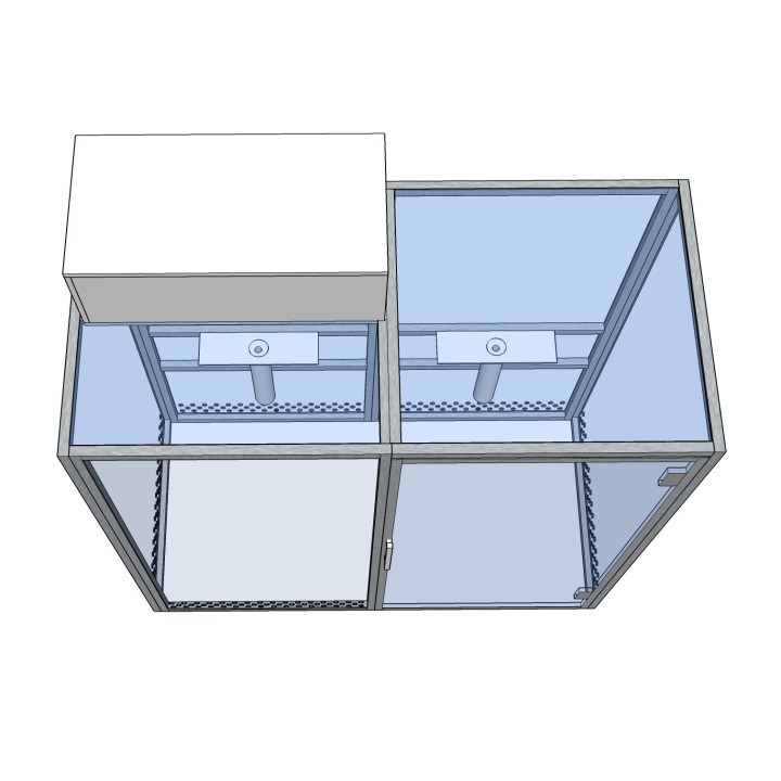 SYCLOP 602 la cabine conforme pour 6 fumeurs maxi facile à vivre