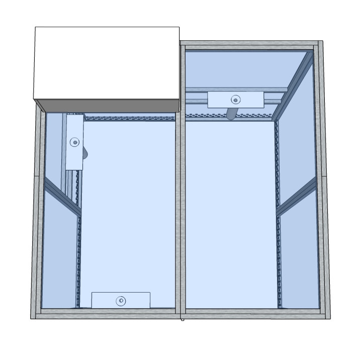 SYCLOP 604 la cabine conforme pour 12 fumeurs maxi facile à vivre