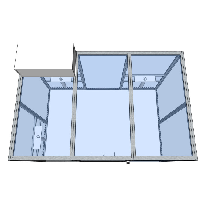 SYCLOP 606 la cabine conforme pour 18 fumeurs maxi facile à vivre